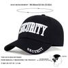 Бейсболка с вышивкой SECURITY, мужская кепка для папы из США, регулируемые хлопковые бейсболки для взрослых мужчин в стиле хип-хоп, кепки для дальнобойщиков Gorras