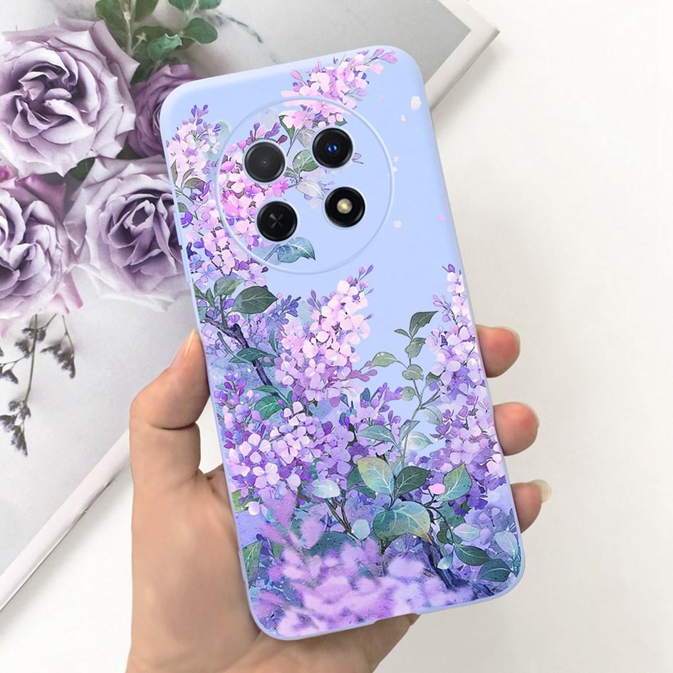 Для Huawei Nova Y91 Чехол Ударопрочный Силиконовый Модный Цветочный Узор Мягкая Задняя Крышка из ТПУ Для Huawei Nova Y61 NovaY91 NovaY61 Capa