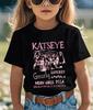 Youth Girl Streetwear Hot Katseye Print T Shirt Kids Summer Clothes Girls Short Sleeve T-Shirt Children's Fashion Tops