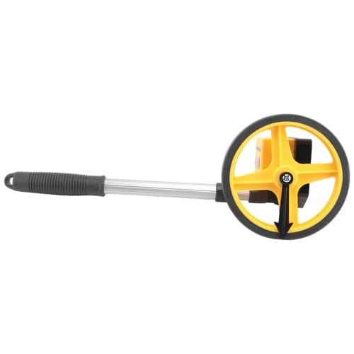 Chaksy Plastic Distance Measuring Wheel for Surveyors, 17.72" X 6.3" X 5.51" (Small Wheel, 12)