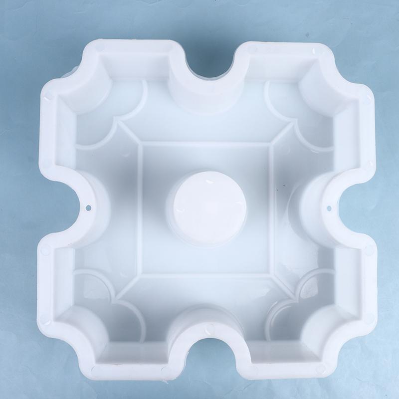 Несколько форм садовый пластиковый кирпичный пресс-форма для укладки тротуарной дорожки Diy Path Maker