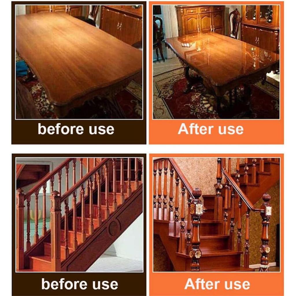 Мебельная мазь для кожи, Мебельная мазь/мазь для кожи с щеткой из кабаньей щетины для дома