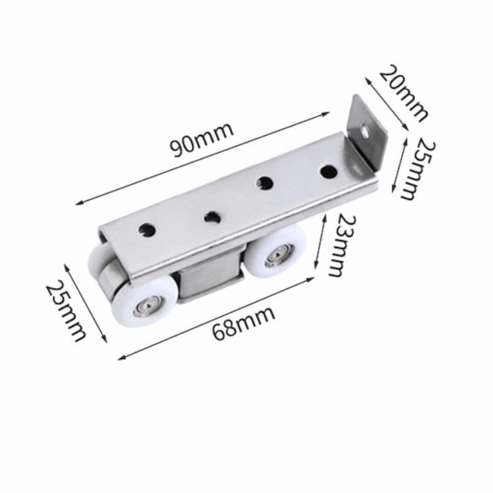 Thickened Sliding Door Pulley Stainless Steel Sliding Door Rollers Closet Door Repair