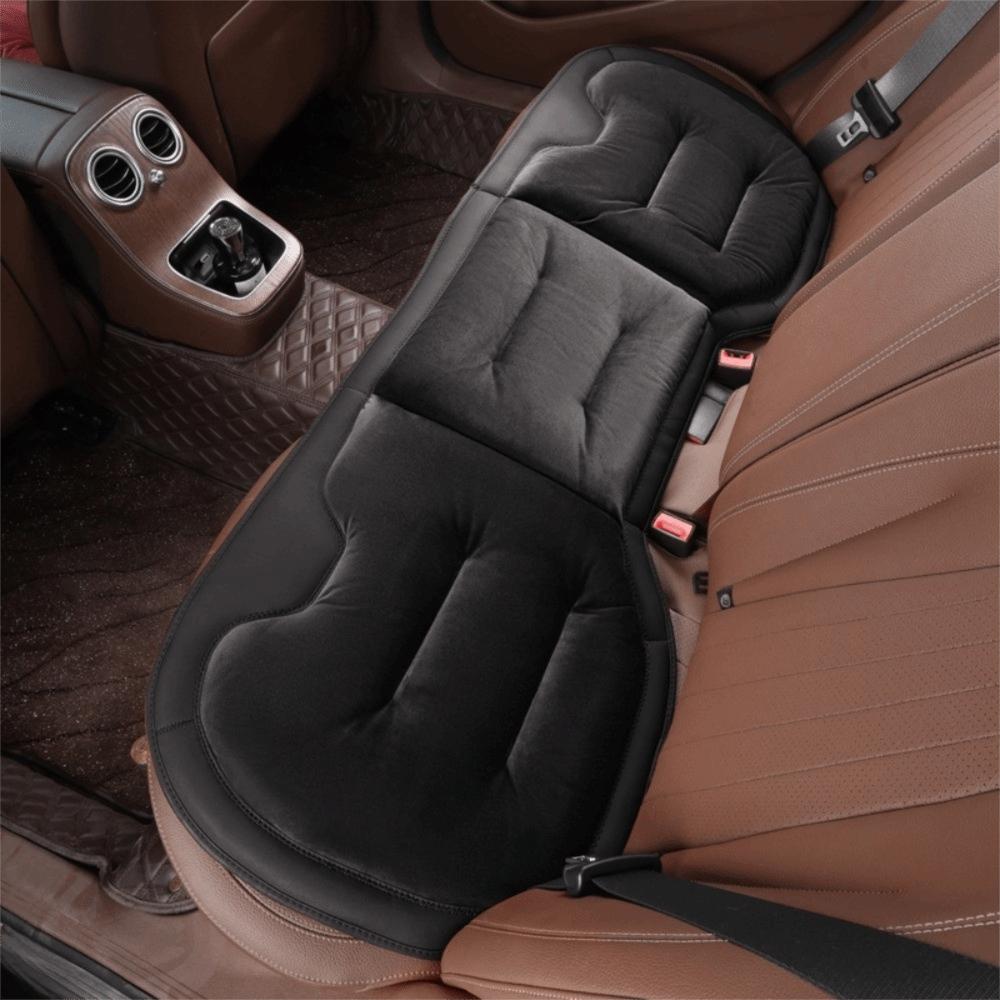 Soft Car Leather Cushion Non-slip Auto Seat Cushion Ventilated Four-season Cushion Travel