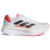 adidas Кроссовки Adizero Boston 10 Белые Черные Солнечно-красные Женские FY4080