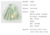 David Bella Girls' Hanfu Dress Spring Dress Children's Dress Baby Chinese Style Princess Dress