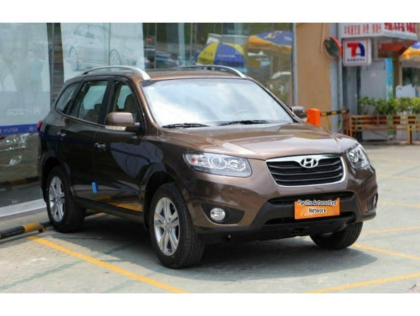 06-12 Hyundai Santa Fe Крышка бензобака Наклейка из нержавеющей стали