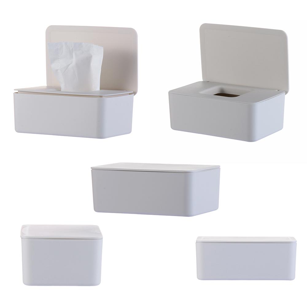 Dust-proof Holder Container Napkin Storage Paper Case Home Tissue Baby Wipes Wet Tissue Box