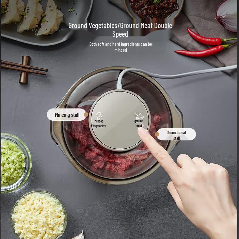 SUPOR 2л Электрическая мясорубка из нержавеющей стали