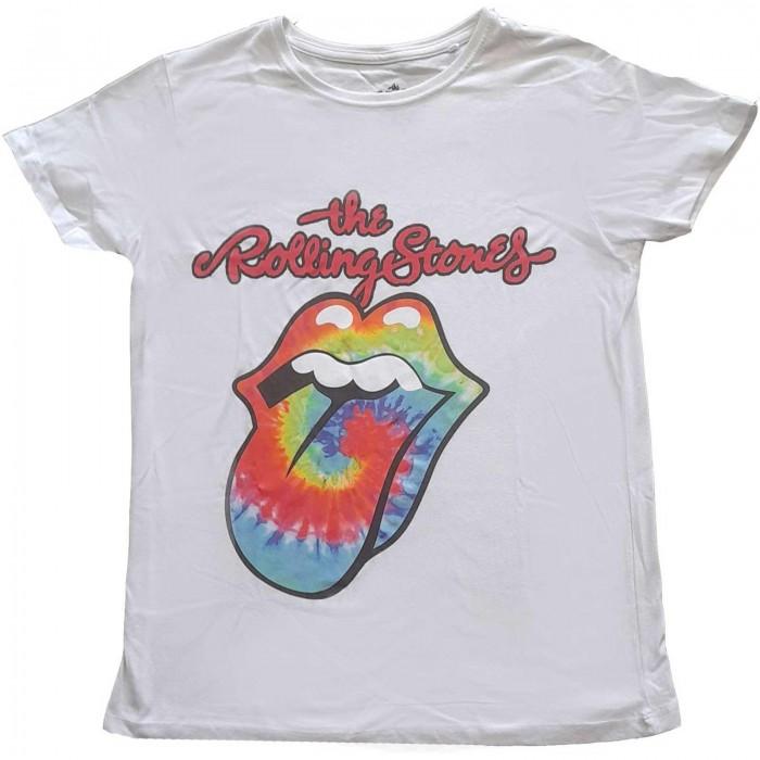 The Rolling Stones Женская/женская хлопковая футболка с логотипом