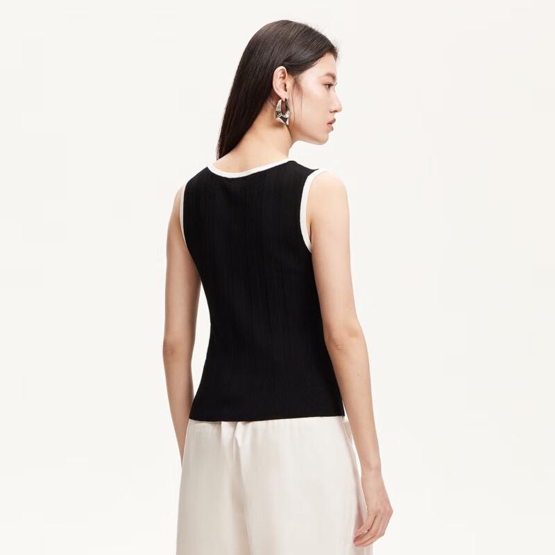 Vero Moda 2025 Summer Lyocell Blend Ribbed Knit Top