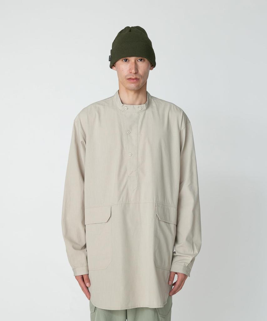 Куртка TAKIBI Light Ripstop Pullover размер M IVORY Festival Camping Outdoor [Snow Peak] SH-25SU102