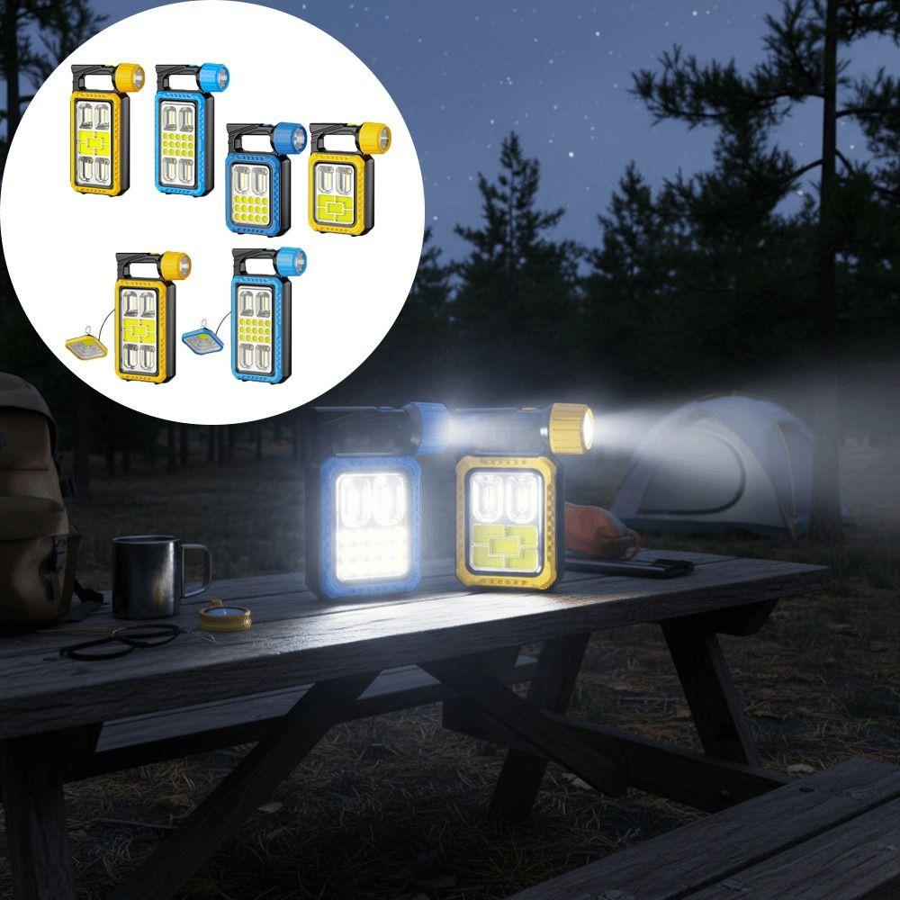Charging Version Solar-Powered Lamp Portable Super Bright Lamp For Lighting Outdoor Lamp Outdoor