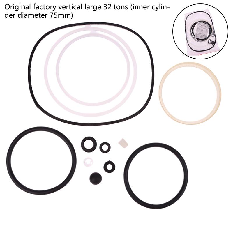 1 Set 2T -50T Horizontal Repair Kit 2-50 Tons Horizontal Jack Accessories Hydraulic Plunger Piston Oil Seal