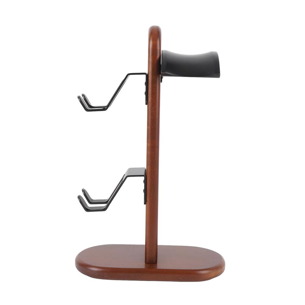 Подставка для геймпада Настольная деревянная подставка для игрового геймпада с держателем для наушников для Switch Pro