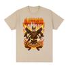 Autisitic Funny Skeleton Autism Meme Tshirts Mens Clothing Vintage Summer Short Sleeves Tshirt Cotton Casual Oversized T Shirt