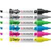 Duotip Felt Pens Talens Ecoline « Basic Set » 6 Colors