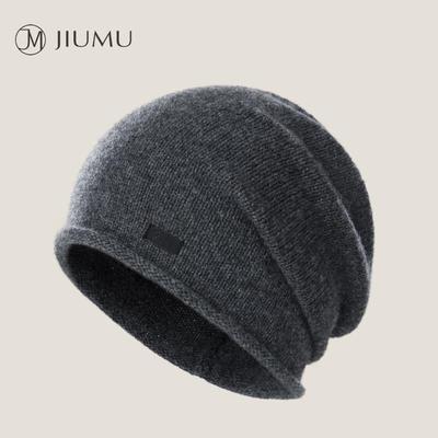 JIUMU Теплая шапка из чистой шерсти