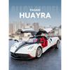 Модель спортивного автомобиля Pagani Huayra Dinastia в масштабе 1/18, литой металлический, модель гоночного автомобиля, симуляция звука и света, детская игрушка, подарок