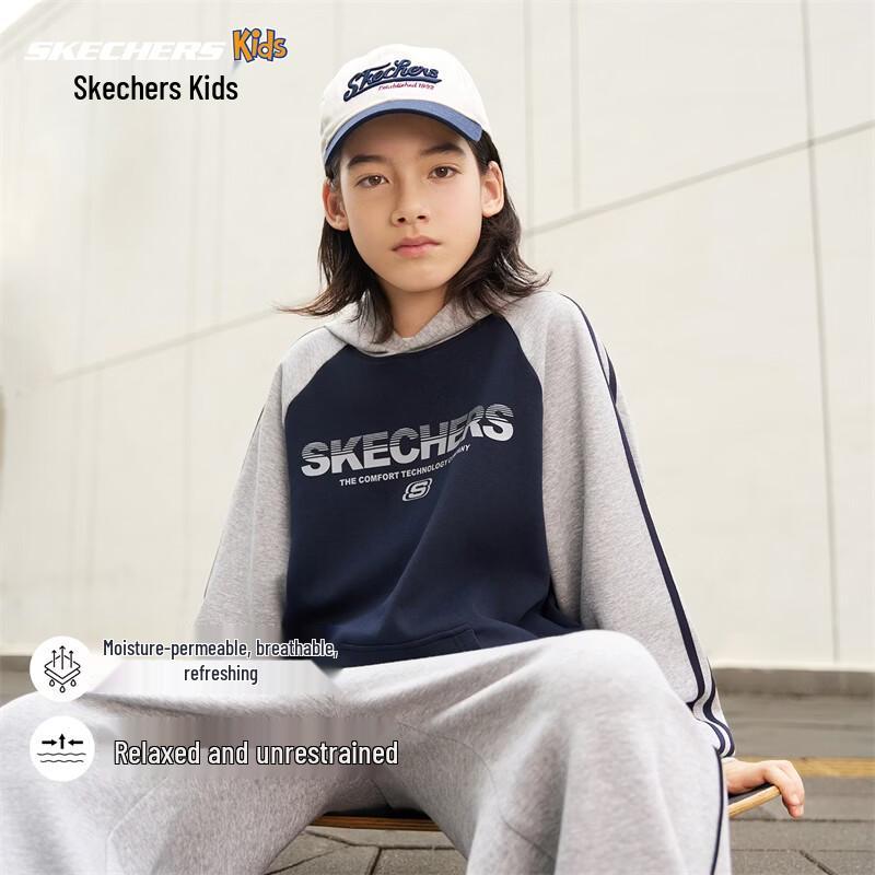 Skechers Kids Unisex Casual Pullover Sweatshirt