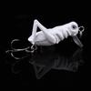 5pcs 4cm Fishing Lures Artificial Grasshopper Lures Insect Shape Hard Bait (#2)
