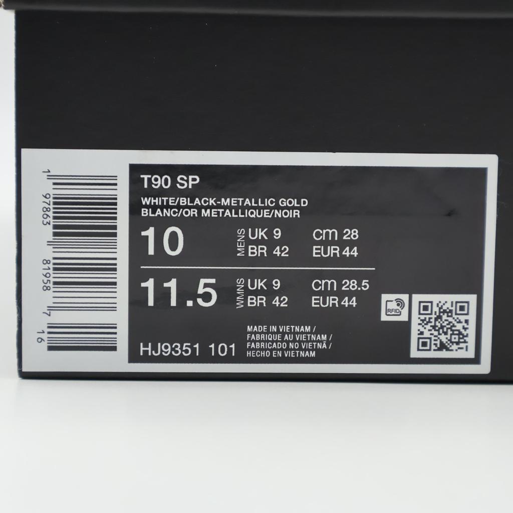 HJ9351-101 Nike Total 90 3 SP Белый Черный Металлик Золотой (Мужской)