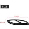 1Pair Car Exhaust Tail Muffler Tip Pipe Cover Trims for Mercedes Benz C Class w205 Coupe GLC B Class w246 E class w212 w213 C207 Coupe A class w176