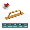Aluminum Surface-Mount Pull Handle Sliding Door Cabinet Wardrobe Balcony Barn No-Drill Installation Modern