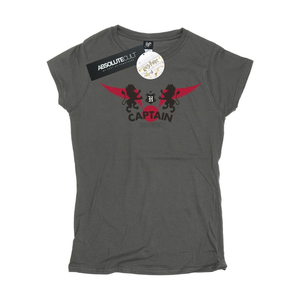 Harry Potter Womens/Ladies Gryffindor Captain Cotton T-Shirt