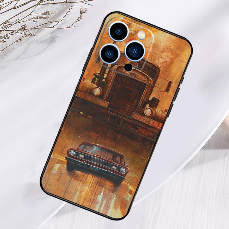 Cool Heavy Truck Car Phone Case For iPhone 17 Pro Max 15 14 13 12 11 16 Pro Max Plus 12 13 Mini 16e 17 Air Cover