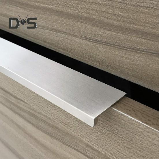 4 шт. скрытые ручки для шкафа, полированная поверхность, простая установка, невидимые ручки для мебели, ручки для шкафа