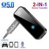 2 In 1 Wireless Bluetooth 5.0 Receiver Transmitter Adapter 3.5mm Jack For Car Music Audio Aux A2dp Headphone Reciever Handsfree
