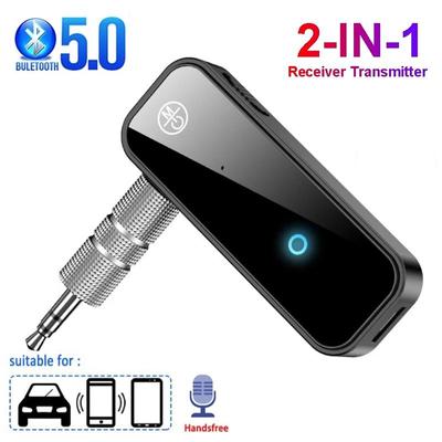 2 в 1 беспроводной Bluetooth 5,0 приемник-передатчик адаптер разъем 3,5 мм для автомобильного музыкального аудио Aux A2dp наушников приемник громкой связи