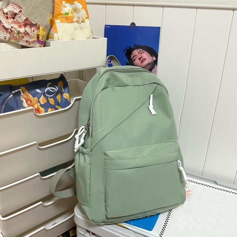 Высокое качество, новый водонепроницаемый нейлоновый женский рюкзак, женская дорожная сумка, рюкзаки, школьная сумка для девочек-подростков, одноцветная сумка для книг