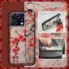 Protective Soft case Phone Case For ZTE Blade V50 Vita Fashion For Mom Shockproof Wristband Elderly lady Wrist Strap