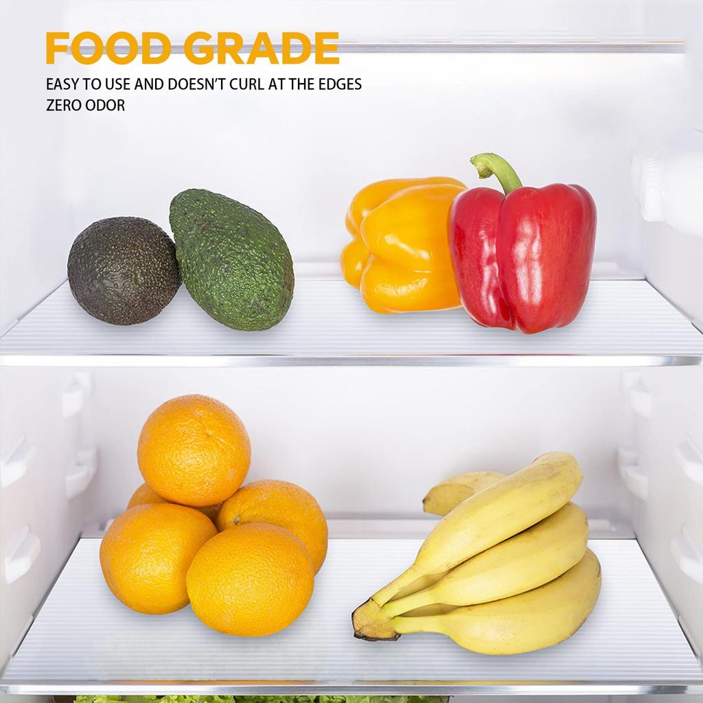 11.8*118inch Oil-proof Pad EVA Shelf Liner, Drawer Liners For Kitchen Cabinet, Non-Adhesive Non- Rainproof Refrigerator Pantry Dresser