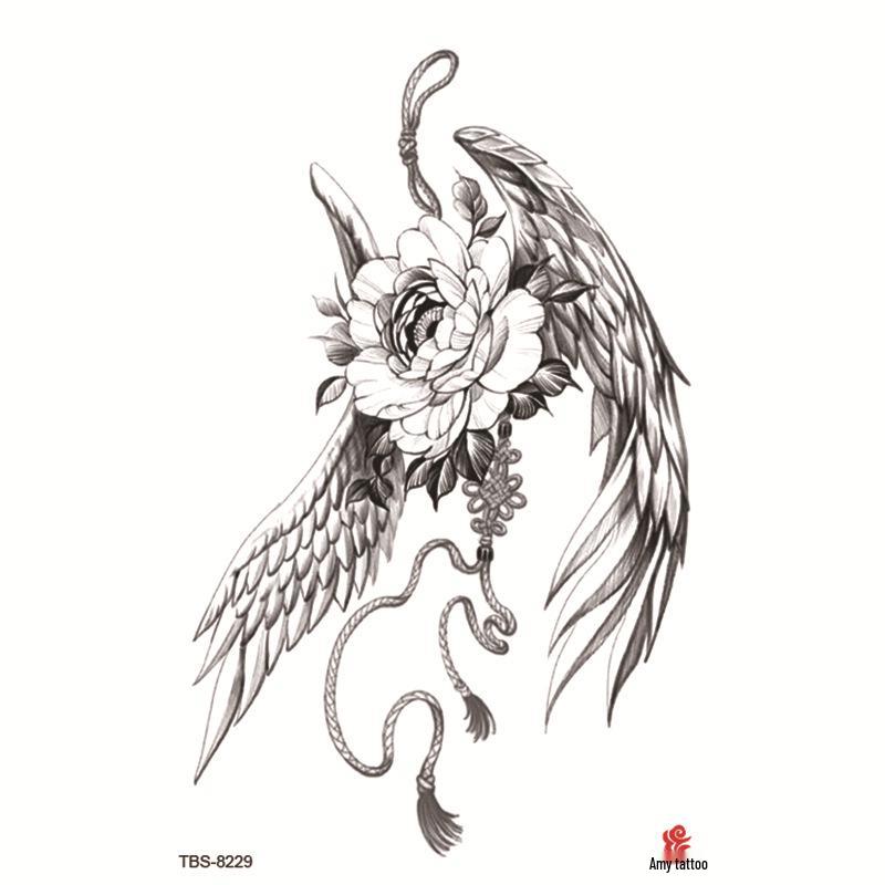 Водонепроницаемый набор тату-наклеек на всю руку с тотемными символами