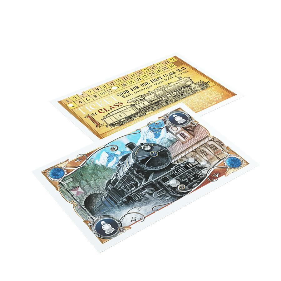 Обложки для билетов Ticket to Ride, 2 типа.