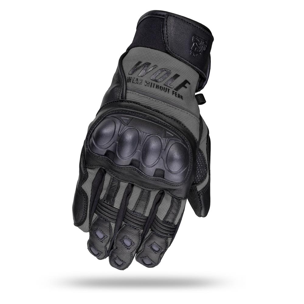 Wolf Rękawice Motocyklowe Męskie Pro-X Gun Metal M