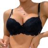 Европейский и американский стиль Сексуальный глубокий V кружевной бюстгальтер Французский стиль Женское нижнее белье пуш-ап против провисания