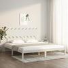 VidaXL Bed Frames White 180x200 Cm Super King Solid Wood 3104884