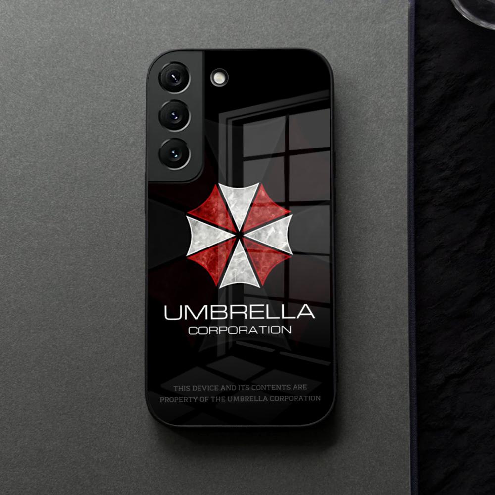 Чехол для телефона Umbrella Corporation Стекло Для Samsung Galaxy S21 S25 S22 S20 S24 S23 Ultra Fe Plus A16 A34 A54 A24 Coque