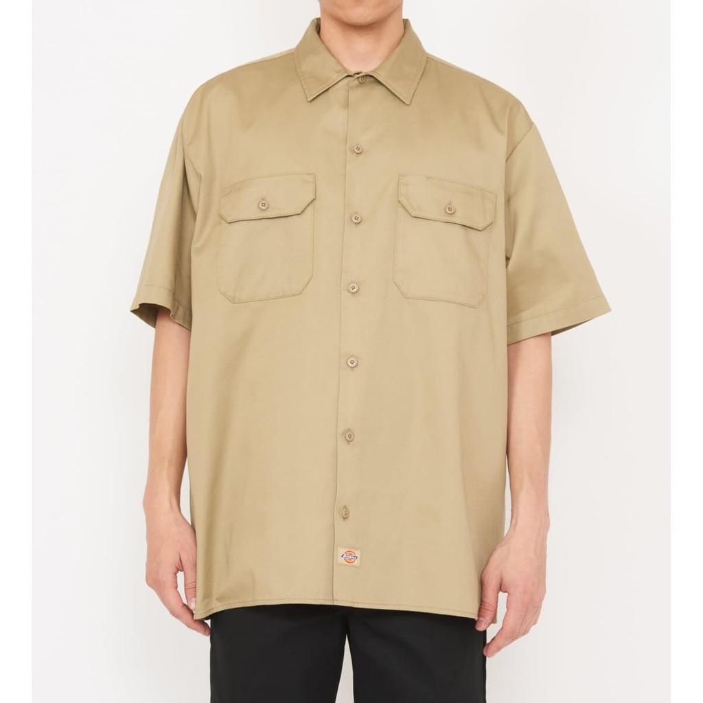 Рабочая рубашка Dickies Original Fit с длинным рукавом, угольно-серый, S 1574
