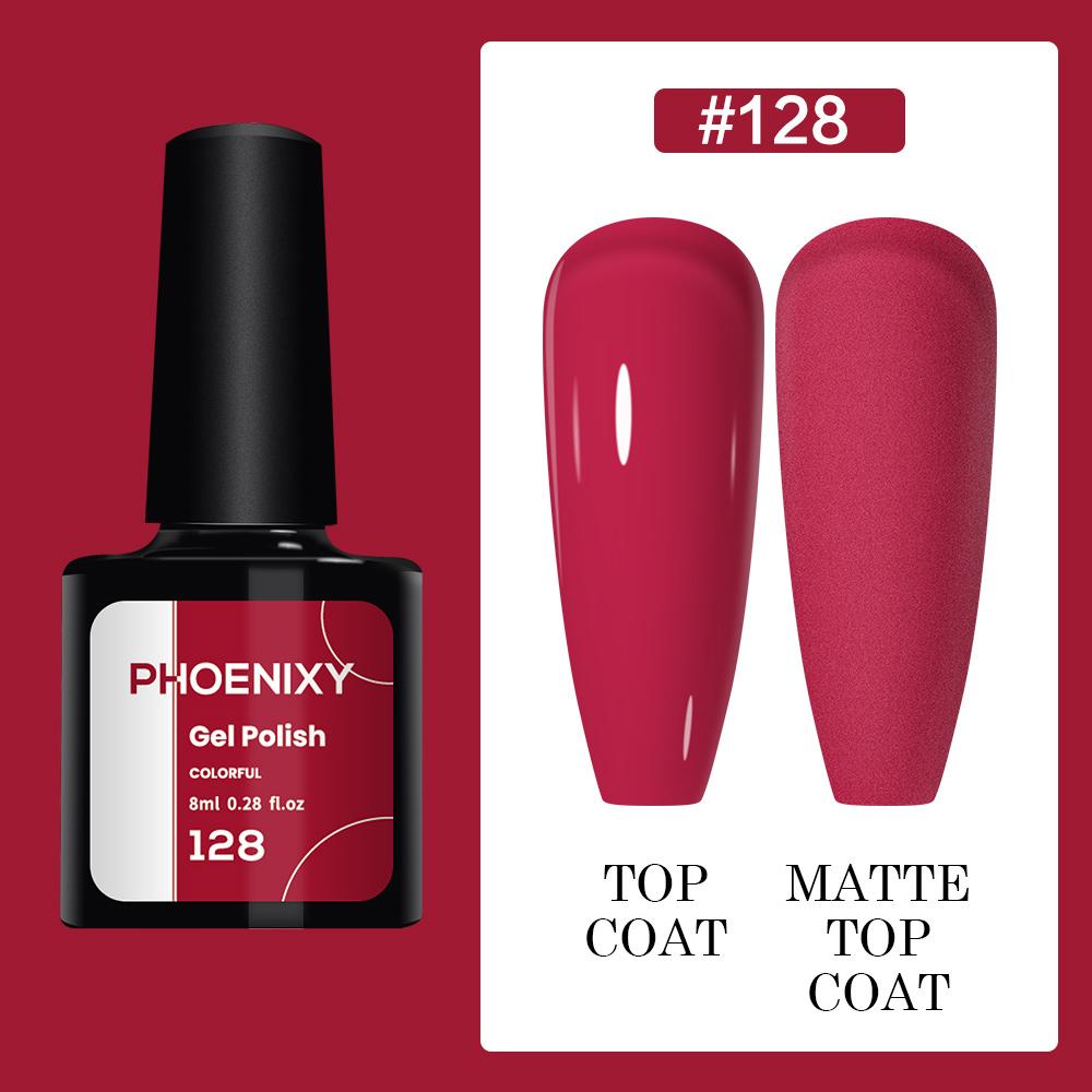 PHOENIXY 8 мл гель-лак для ногтей, полуперманентный замачиваемый УФ-светодиодный лак для маникюра, гель-лак для дизайна ногтей