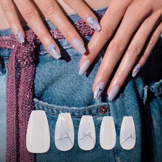 Набор для ногтей Finger Suit Water Shine с блестящими кончиками ногтей премиум-класса 33 типа