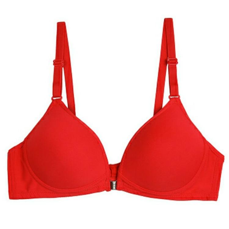 Sexy Brasier Women Front Closure Seamless Bra Small Breasts Lingerie Push Up Bralette