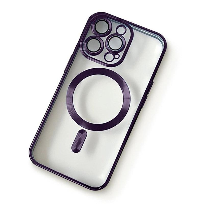 Роскошный чехол Magsafe с беспроводной зарядкой для iPhone 15 Pro, чехол для iPhone 14 Plus 13 12 11 Pro Max Xs Max, мягкий силиконовый чехол
