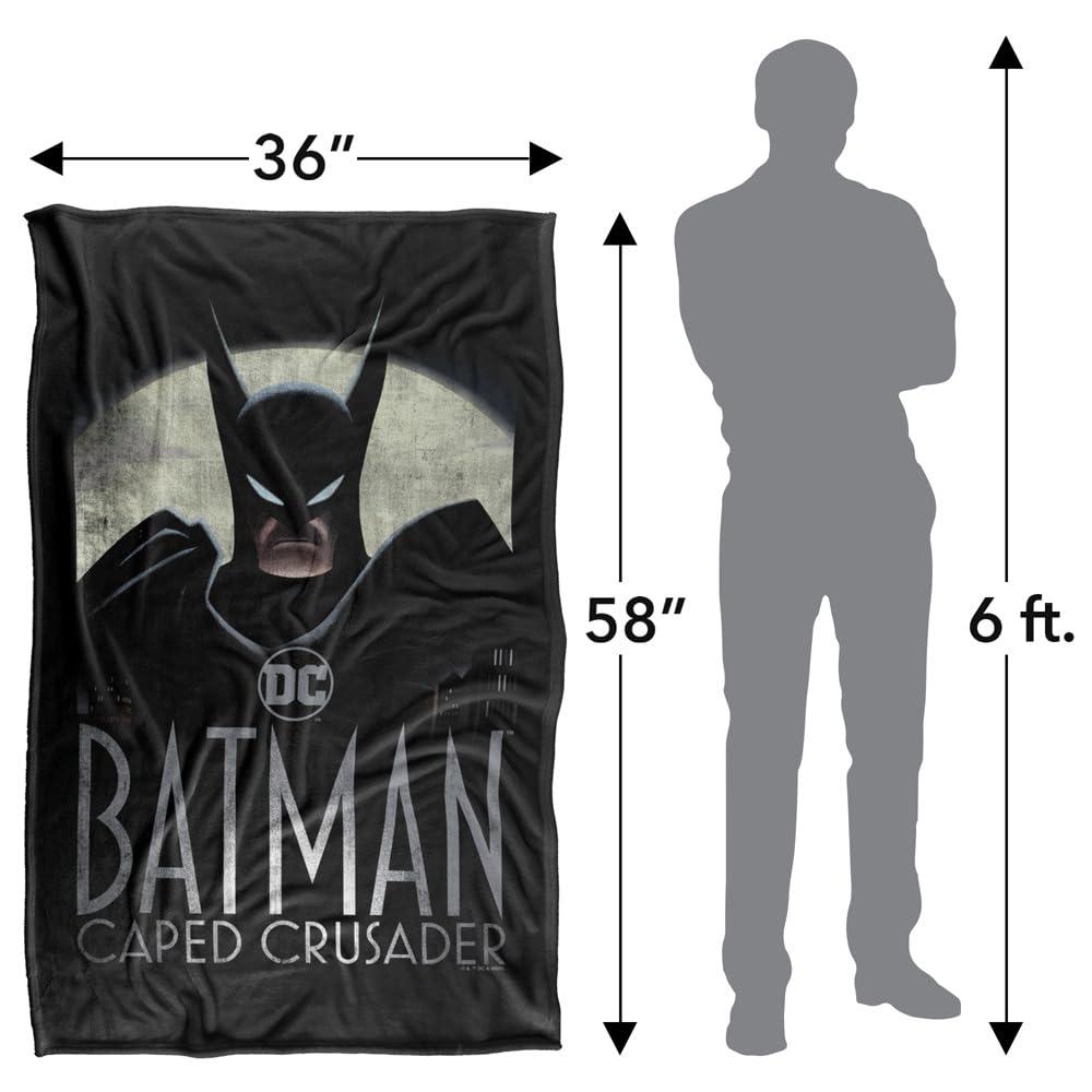 Batman Caped Crusader Soft Touch Blanket