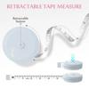 Mini Tape Measure Double Scale Ruler Plastic Roll Tape Accurate Measurement for Weight Loss Body Measurement Sewing Tailor Craft