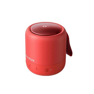 Anker Soundcore Mini 3 Bluetooth IPX7 Эквалайзер BassUp PartyCast 15 часов непрерывной работы Идеально для Красной колонки, Водонепроницаемая, Компактная, Настройки,